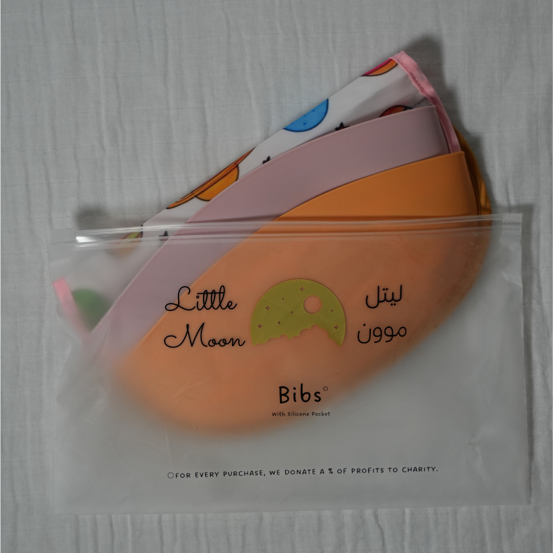 Bibs Silicon Pocket