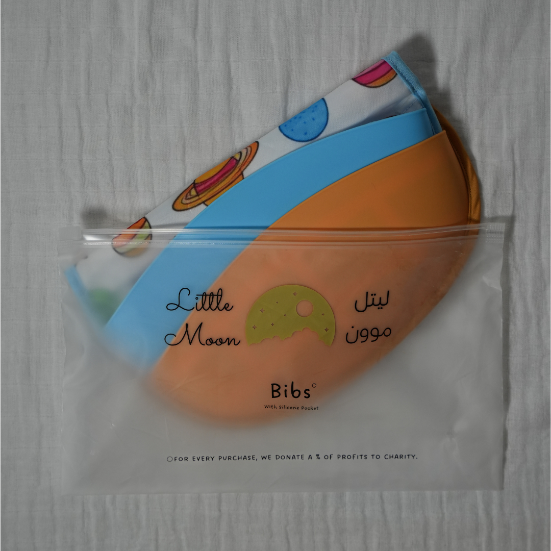 Bibs Silicon Pocket
